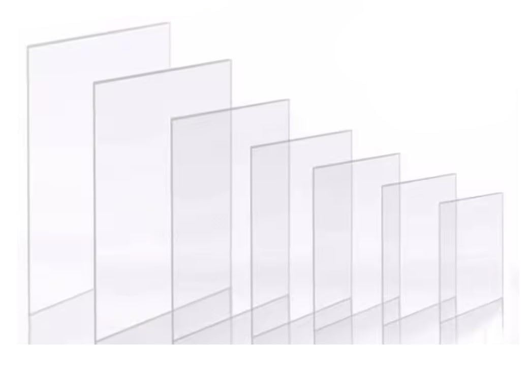 Clear Polycarbonate Sheet - Tougher Than Acrylic (2 Thicknesses, 15 Sizes)