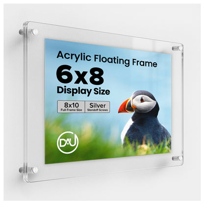 2021323 - 6" x 8" / Silver / pack 1