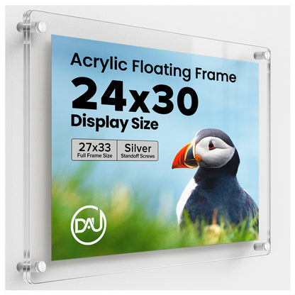 2021336 - 24" x 30" / Silver / pack 1