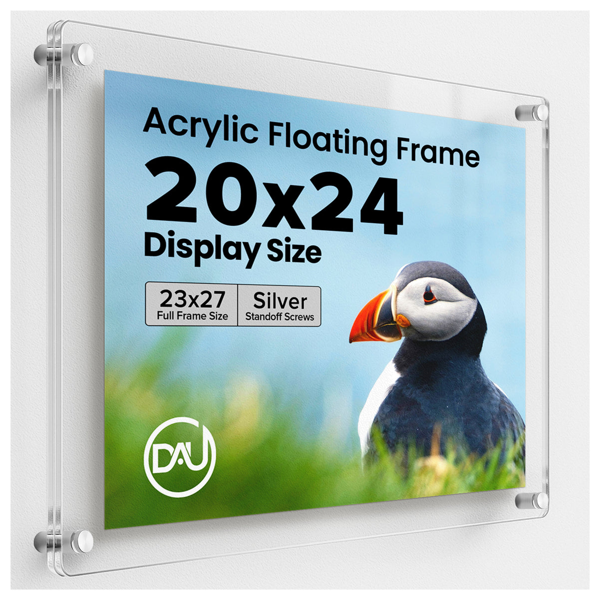 2021334 - 20" x 24" / Silver / pack 1