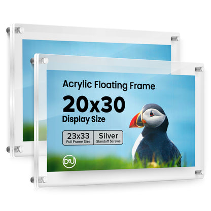 2023177D - 20" x 30" / Silver / pack 2
