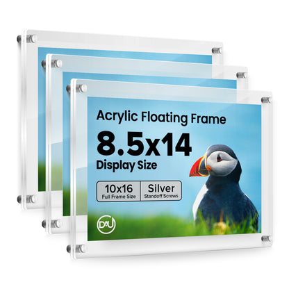 2023157D - 8.5" x 14" / Silver / pack 3