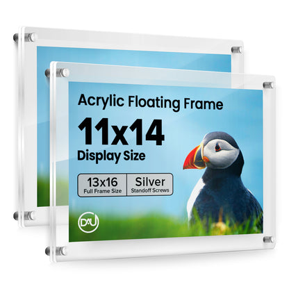 2023171D - 11" x 14" / Silver / pack 2