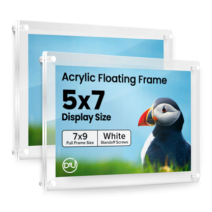 2027166D - 5" x 7" / White / pack 2