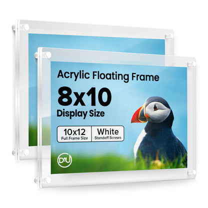 2027175D - 8" x 10" / White / pack 2