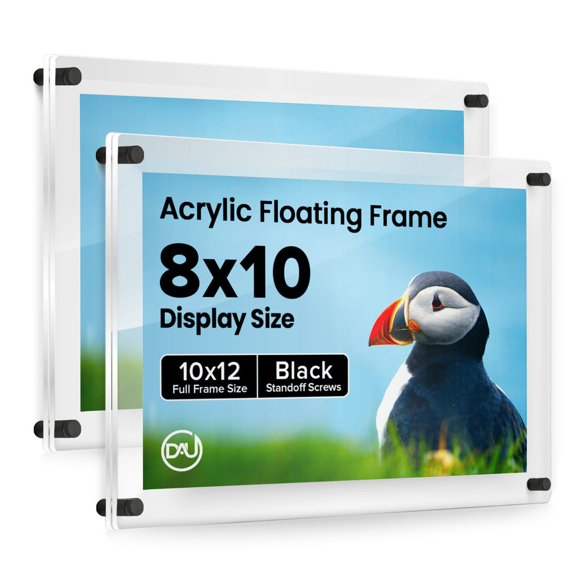 2027174D - 8" x 10" / Black / pack 2