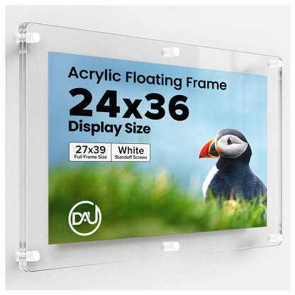 2026060 - 24" x 36" / White / pack 1