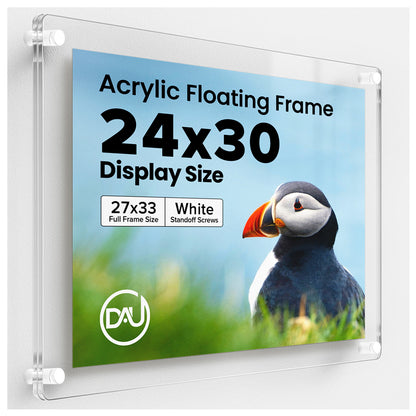2026059 - 24" x 30" / White / pack 1