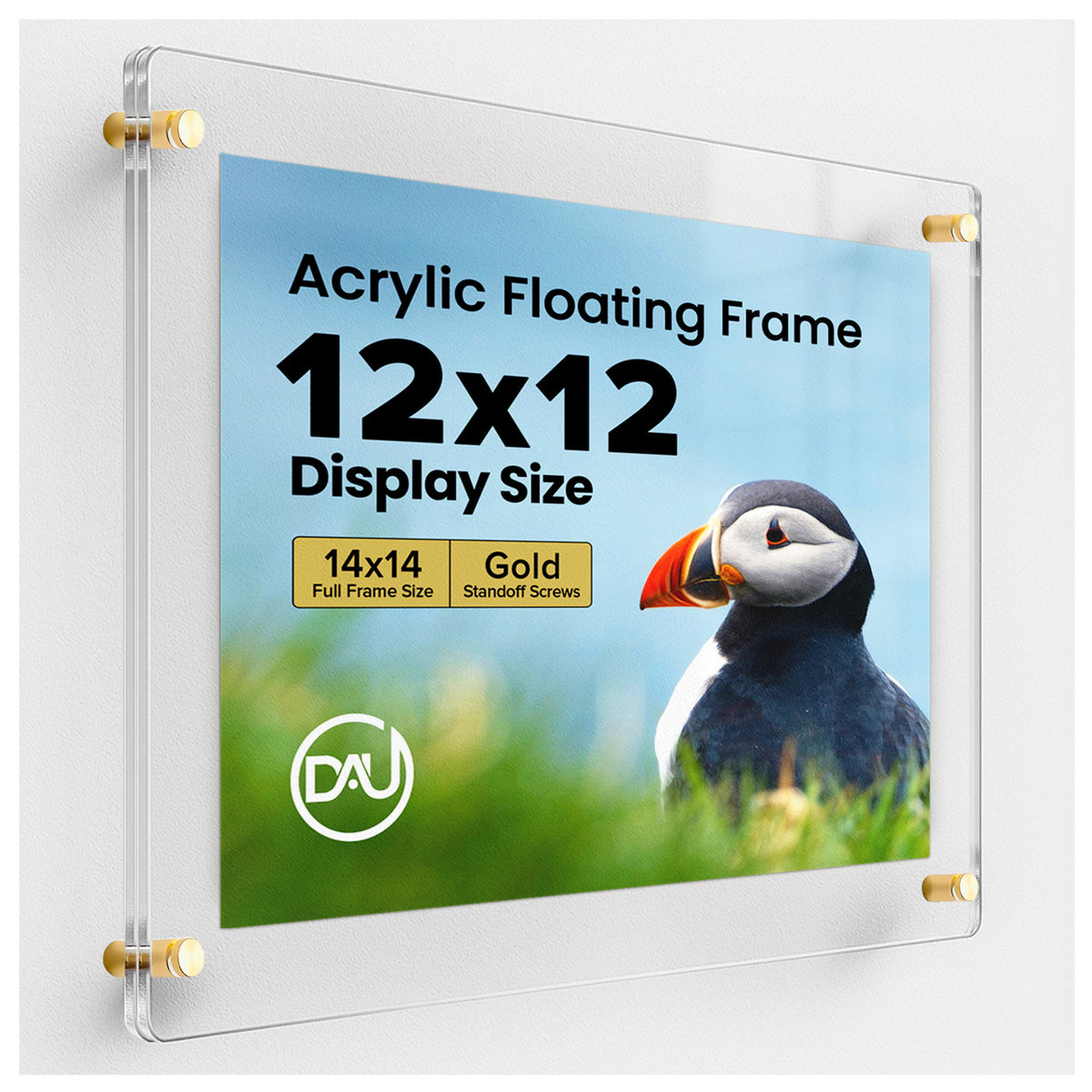 2026038 - 12" x 12" / Gold / pack 1