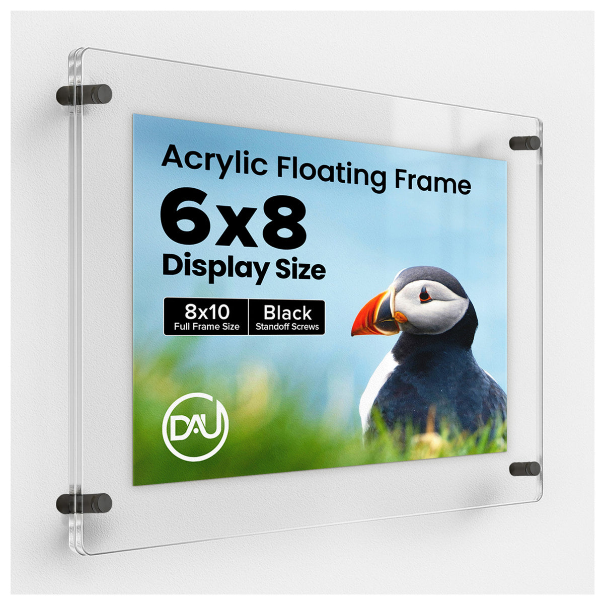 2026014 - 6" x 8" / Black / pack 1