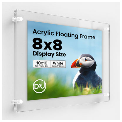 2026047 - 8" x 8" / White / pack 1