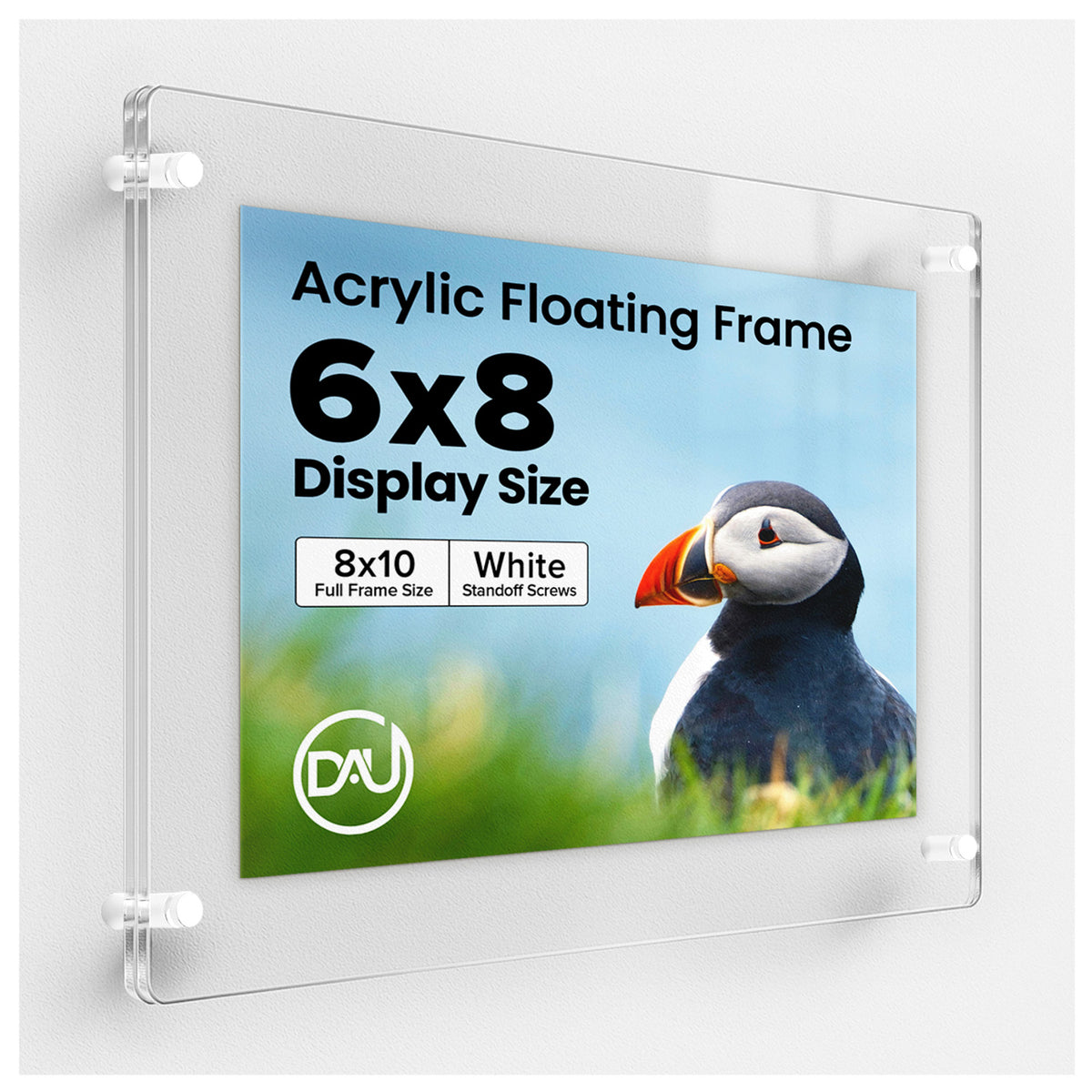 2026046 - 6" x 8" / White / pack 1
