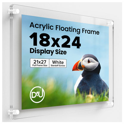 2026056 - 18" x 24" / White / pack 1