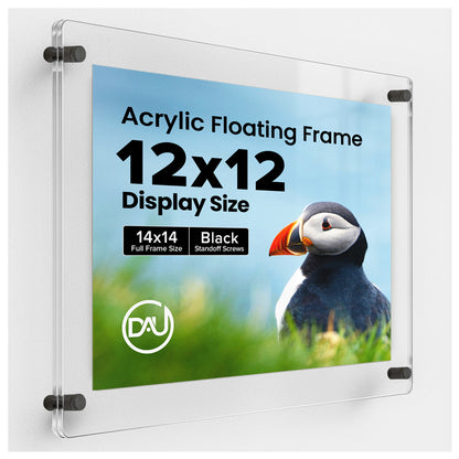 2026022 - 12" x 12" / Black / pack 1
