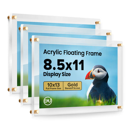 2027263D - 8.5" x 11" / Gold / pack 3