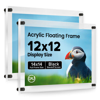 2027192D - 12" x 12" / Black / pack 2