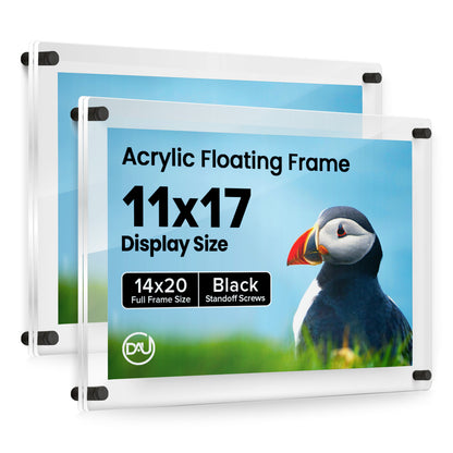 2027189D - 11" x 17" / Black / pack 2