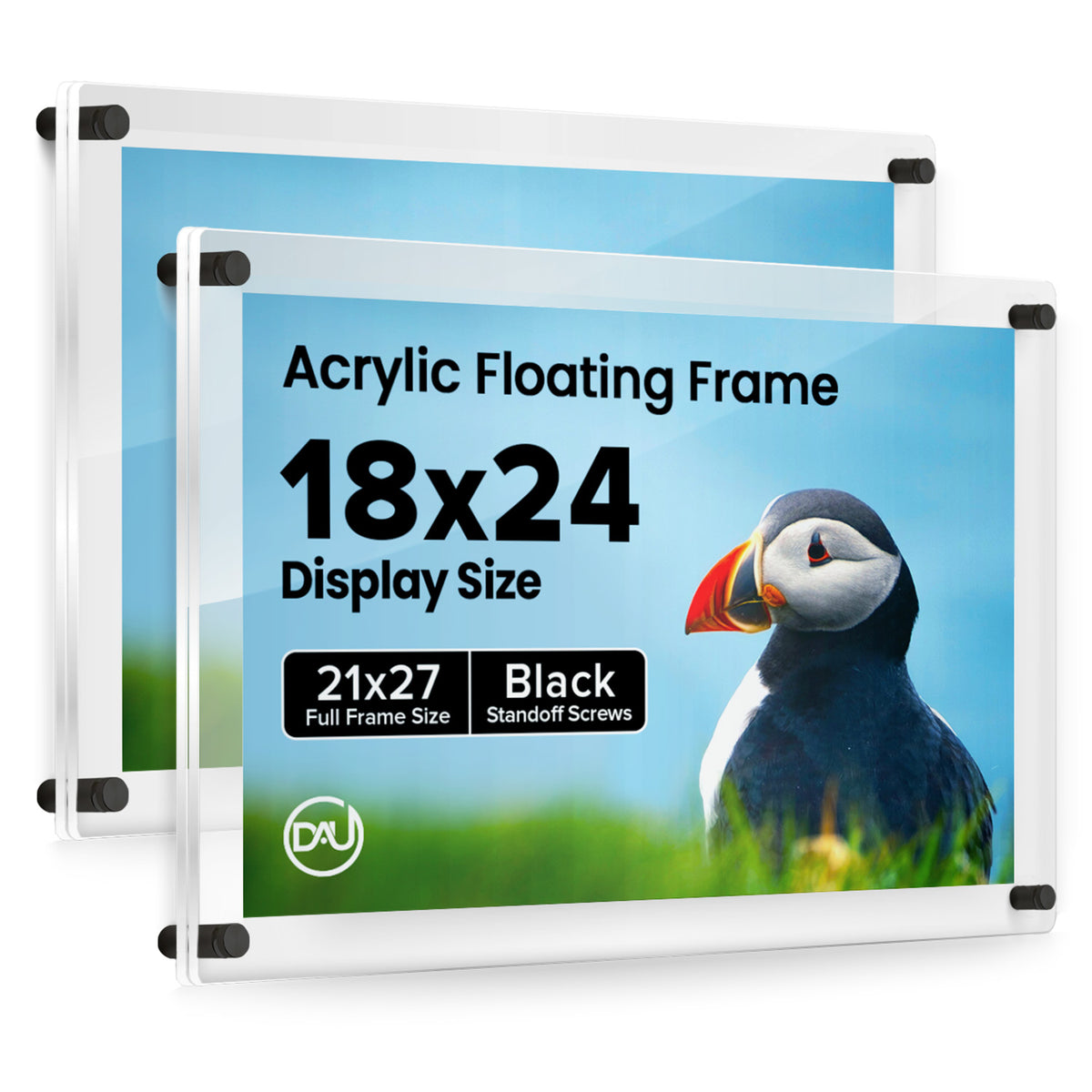 2027198D - 18" x 24" / Black / pack 2