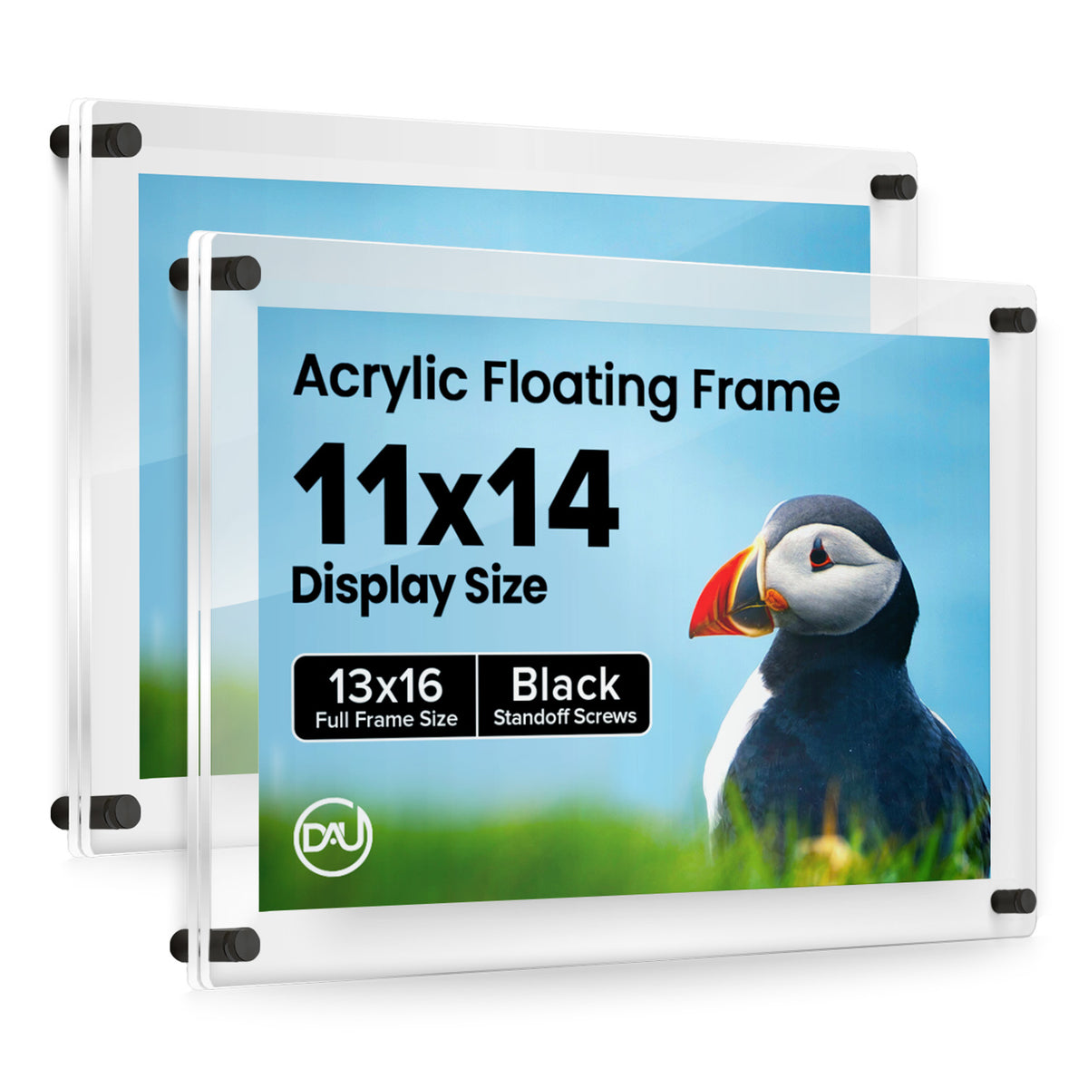 2027186D - 11" x 14" / Black / pack 2