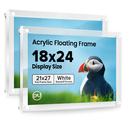 2027199D - 18" x 24" / White / pack 2