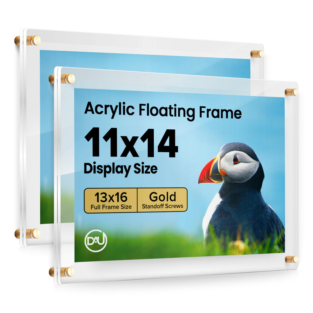2027188D - 11" x 14" / Gold / pack 2