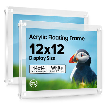 2027193D - 12" x 12" / White / pack 2