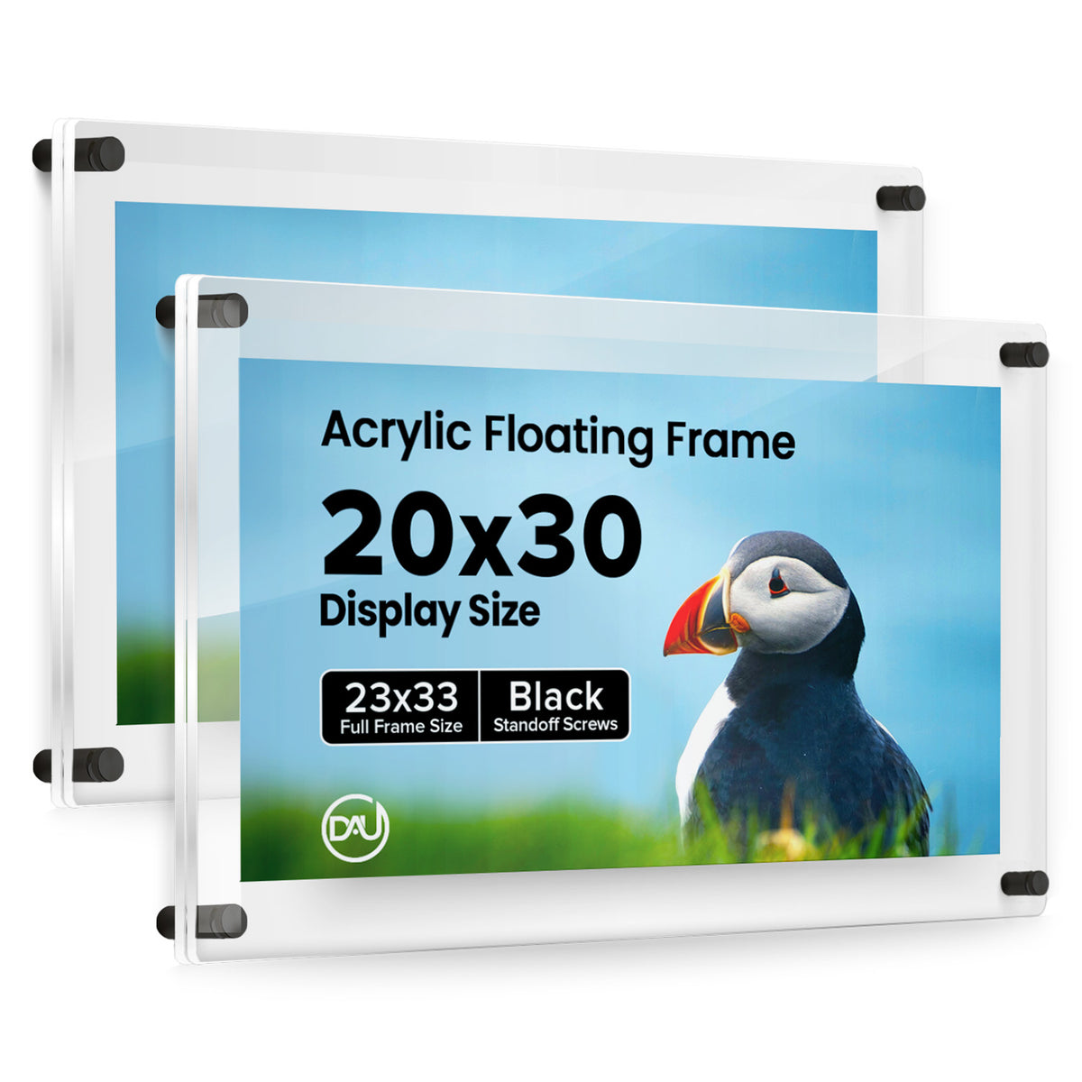 2027204D - 20" x 30" / Black / pack 2