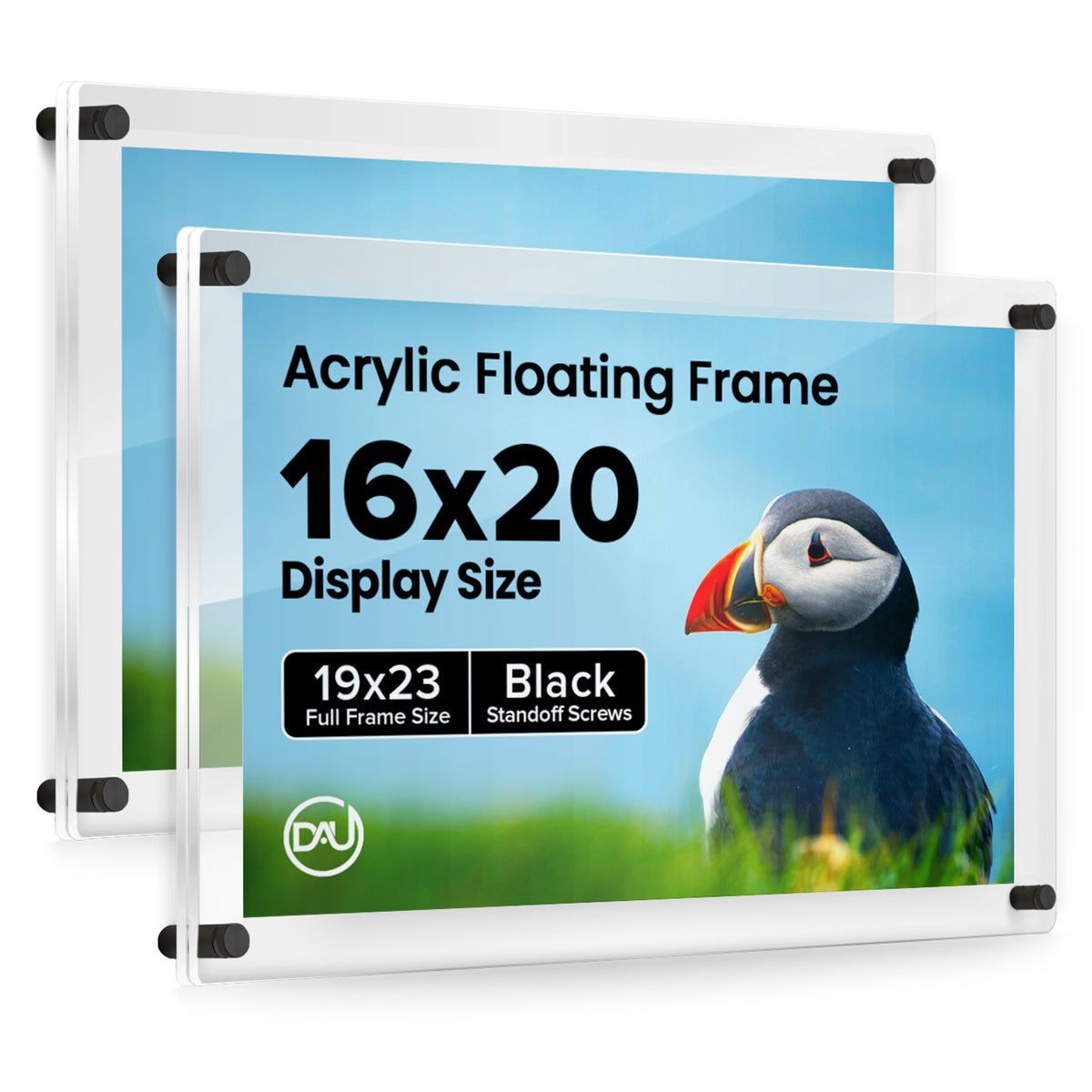 2027195D - 16" x 20" / Black / pack 2