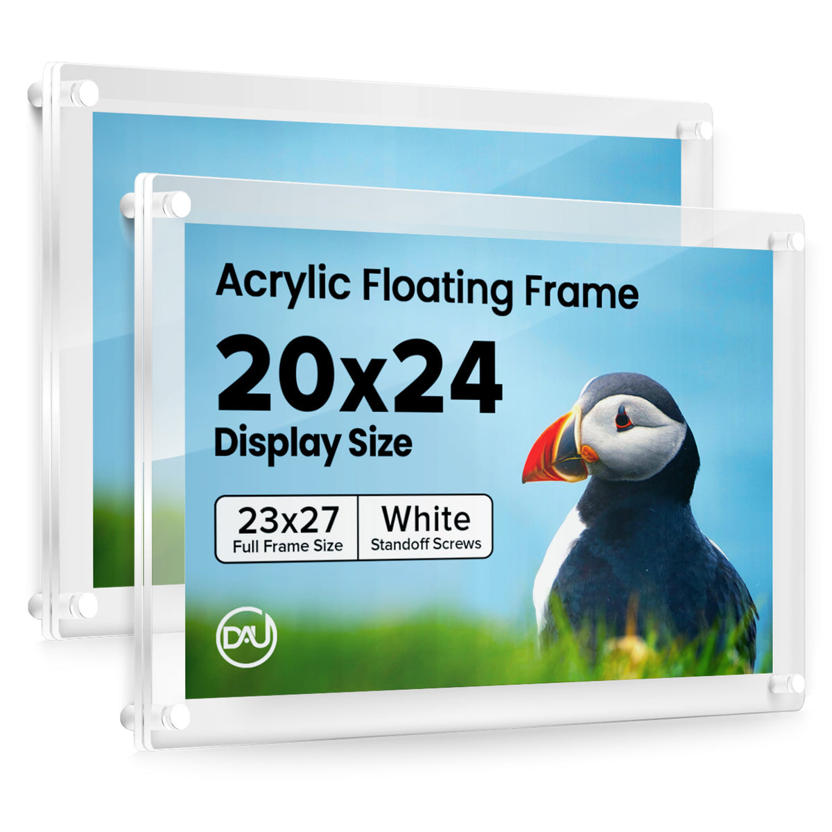 2027202D - 20" x 24" / White / pack 2