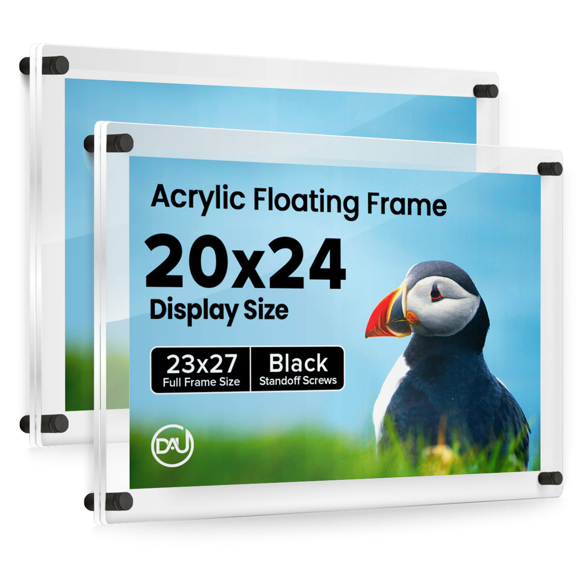 2027201D - 20" x 24" / Black / pack 2