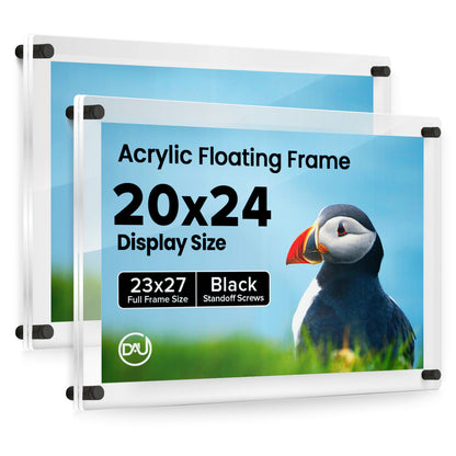 2027201D - 20" x 24" / Black / pack 2