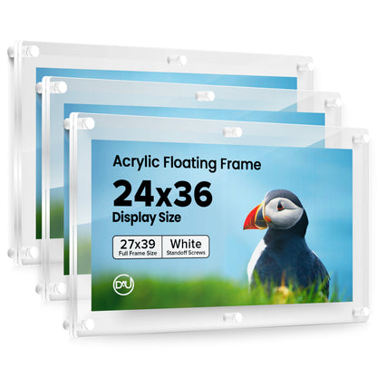 2027258D - 24" x 36" / White / pack 3