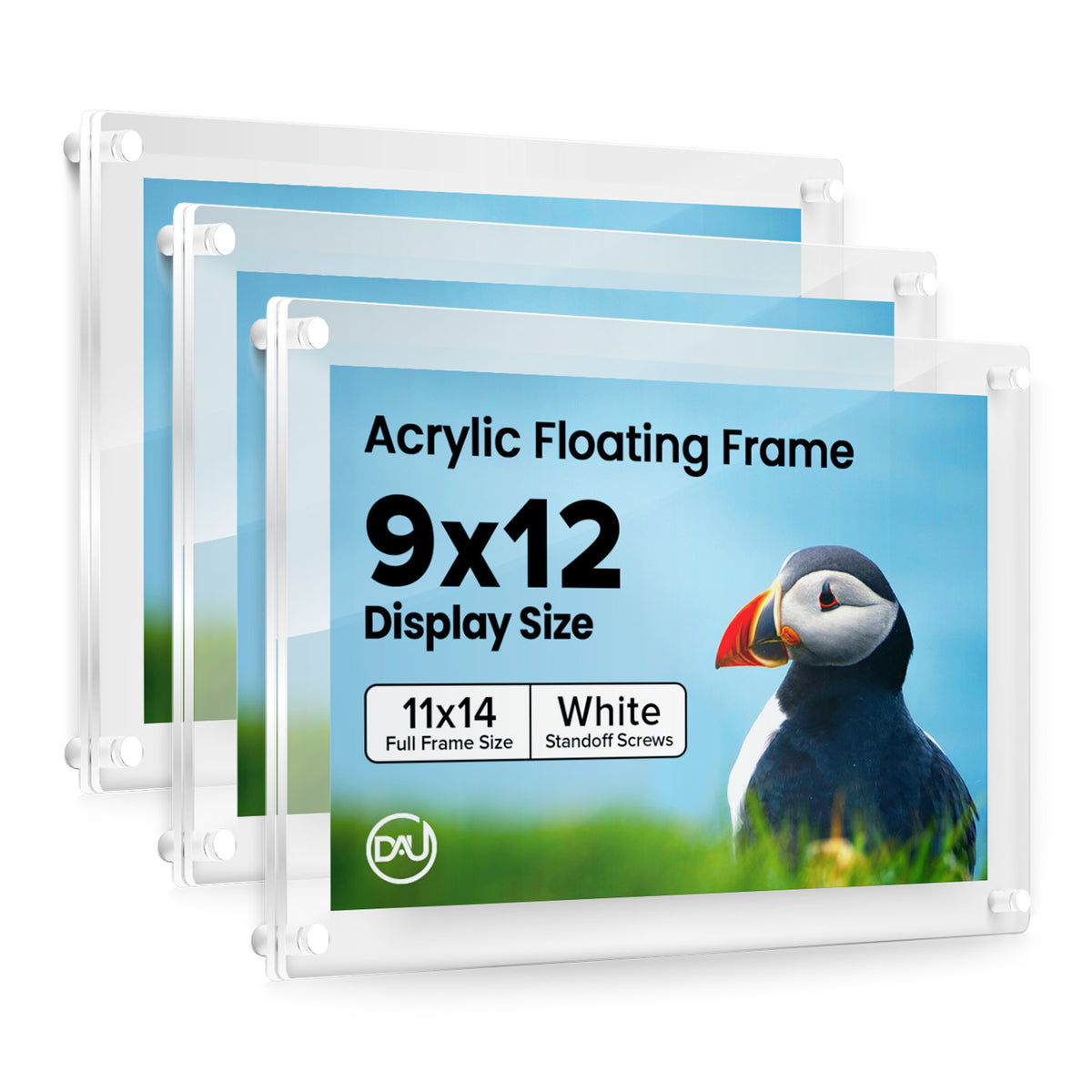 2027249D - 9" x 12" / White / pack 3