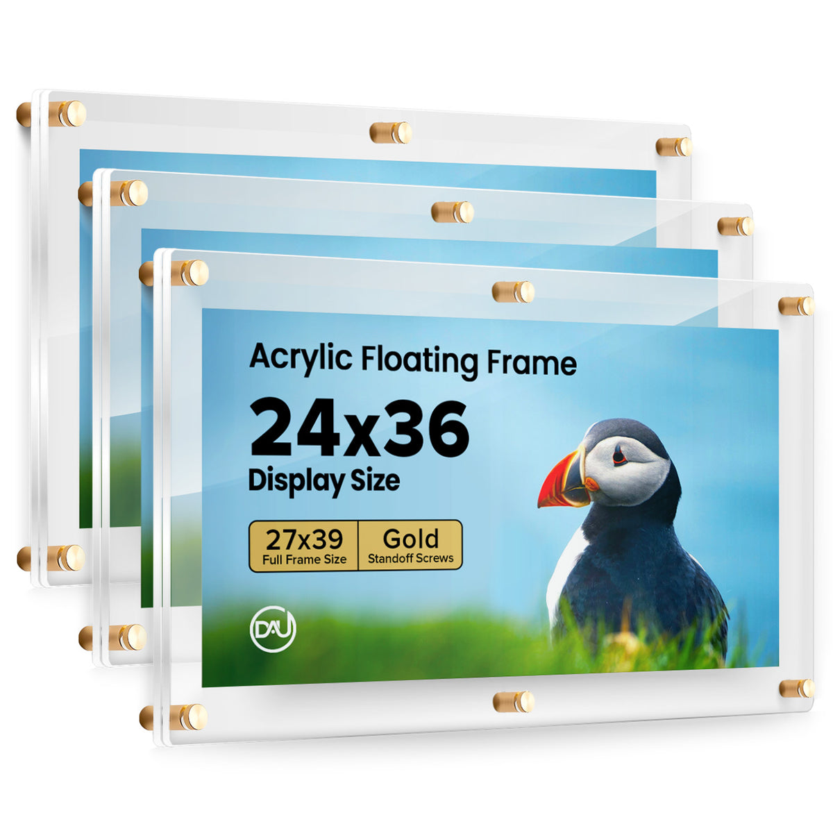 2027274D - 24" x 36" / Gold / pack 3