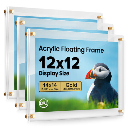 2027268D - 12" x 12" / Gold / pack 3