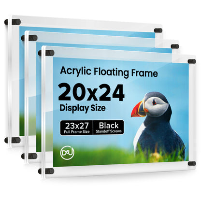 2027239D - 20" x 24" / Black / pack 3